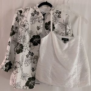 Dressy jacket and camisole